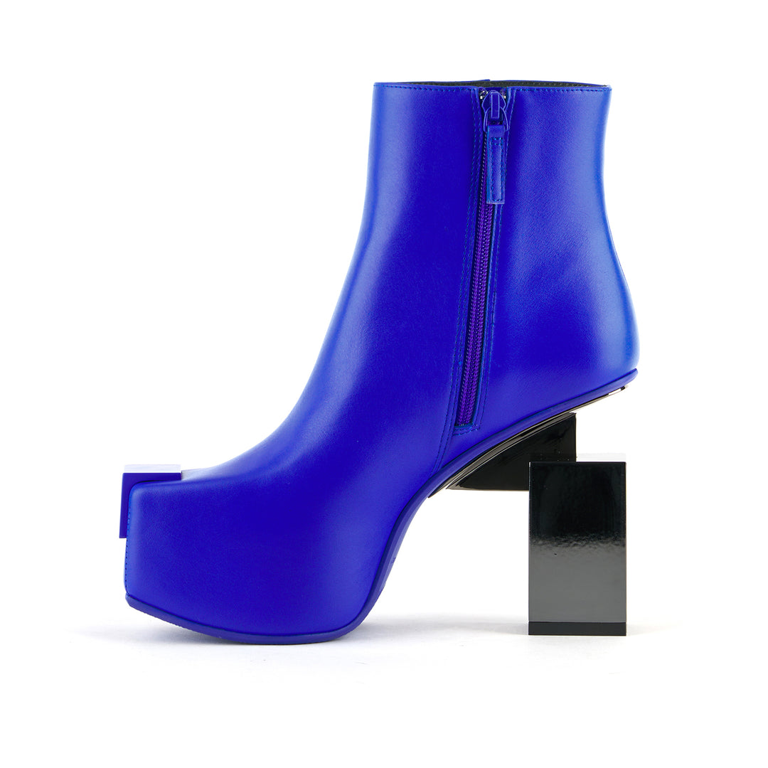 cubist bootie dazzling blue 3 inside view