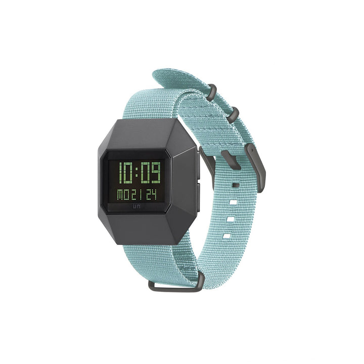 stealth digital nylon blue front view