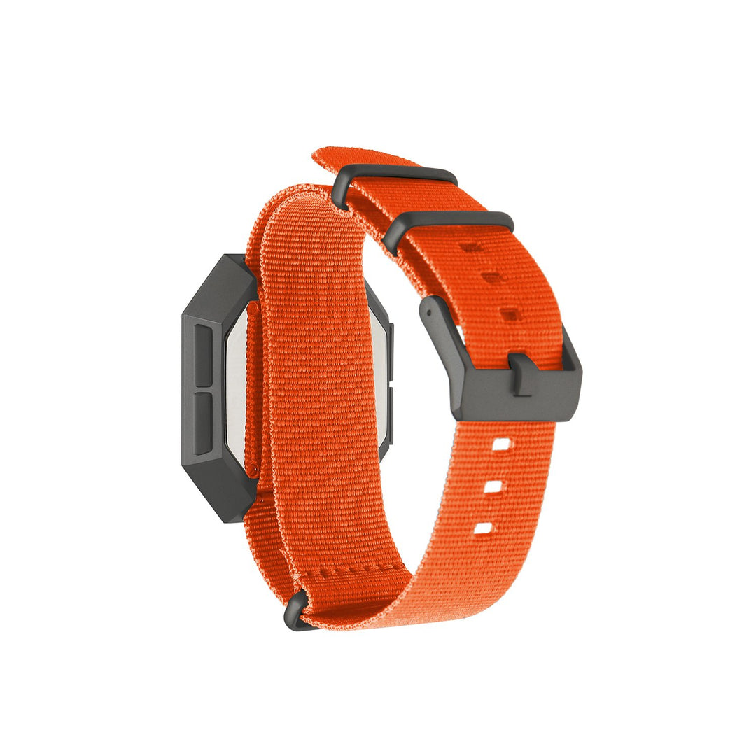 stealth digital nylon orange back view