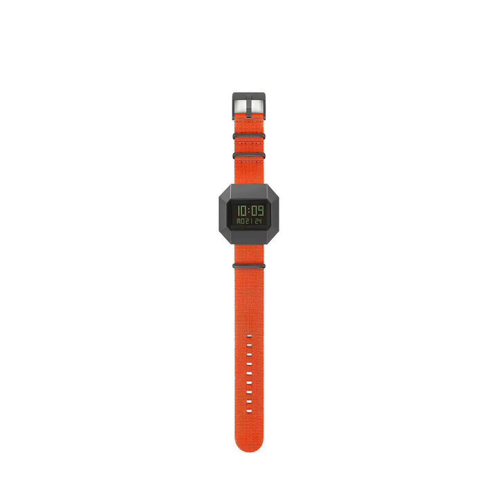 stealth digital nylon orange top view