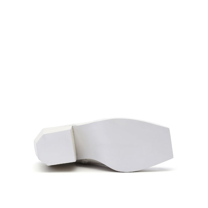 SRxUN Ankle Boot Womens White bottom view