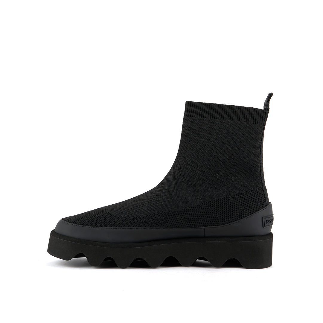 bounce 3 short boot black 3 inside view