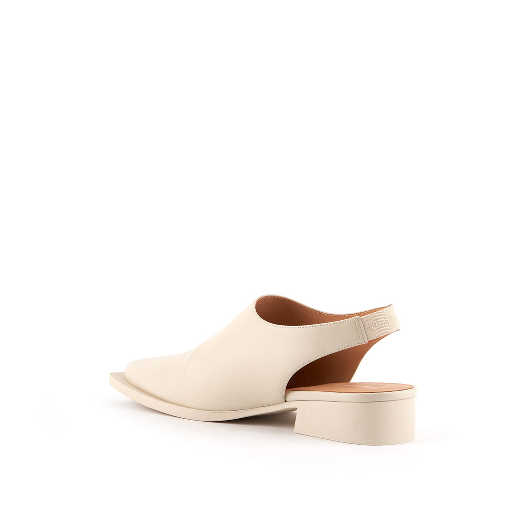 fin flat light beige angle in view
