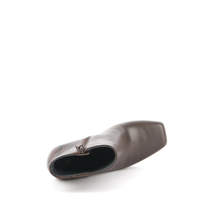 glam square boot umber 5 top view aw23