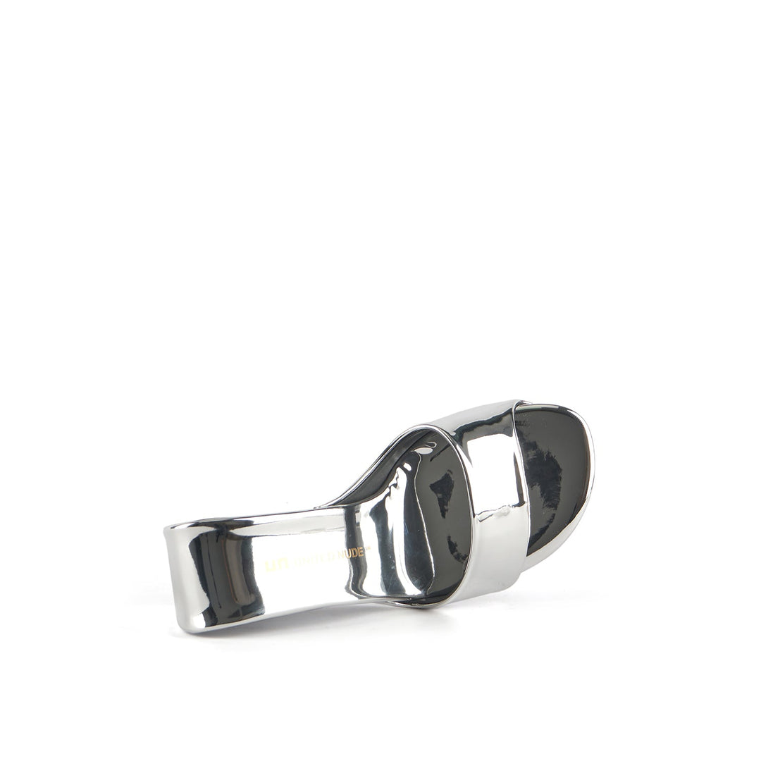 mobius hi mirror silver top view