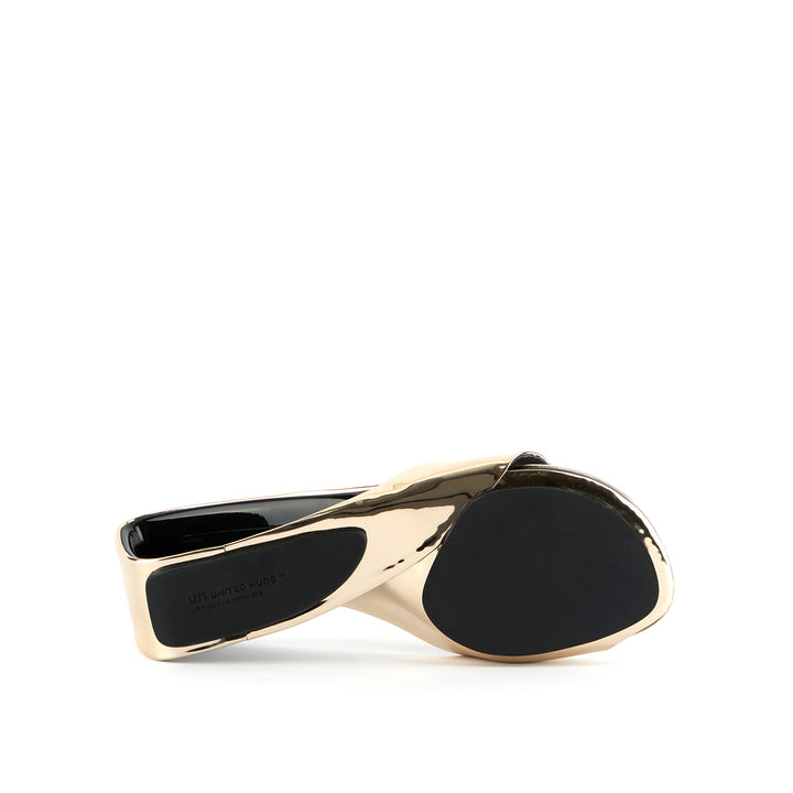 mobius mid mirror gold bottom view