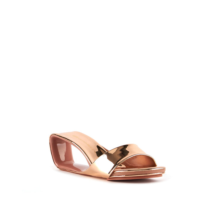 mobius mid mirror rose gold angle out view