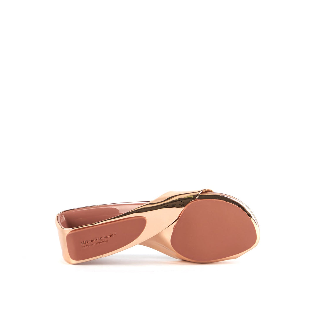 mobius mid mirror rose gold bottom view