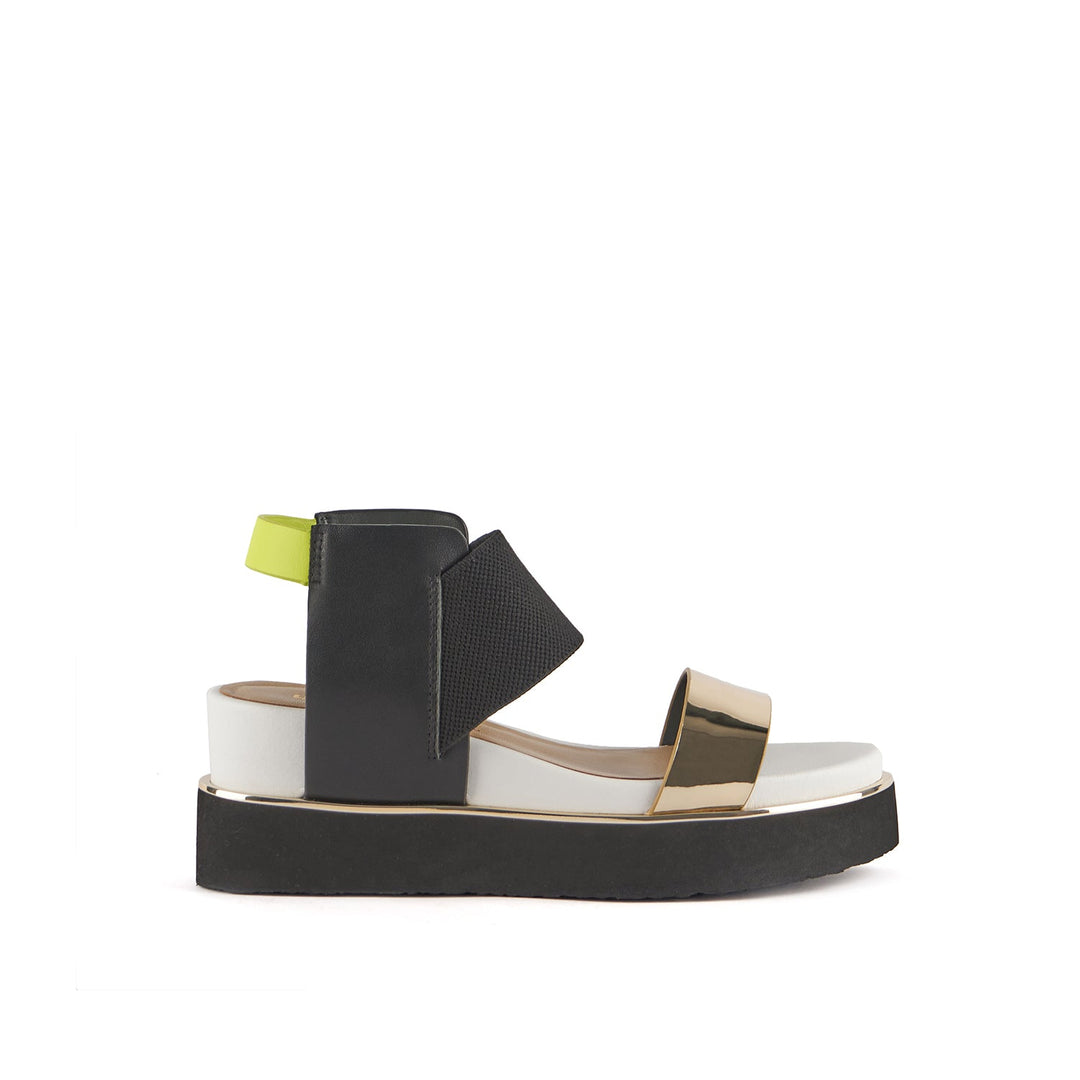 rico sandal bronze outside view