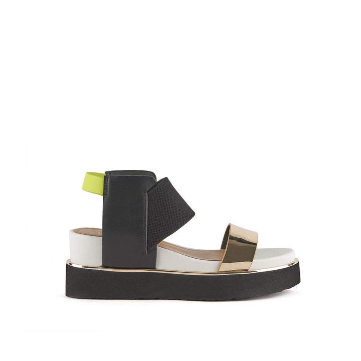 rico sandal bronze outside view