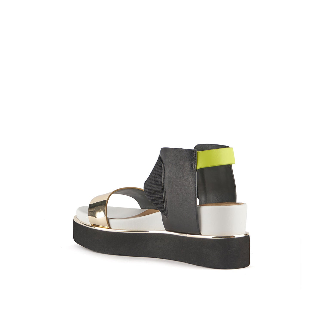 rico sandal bronze angle in view