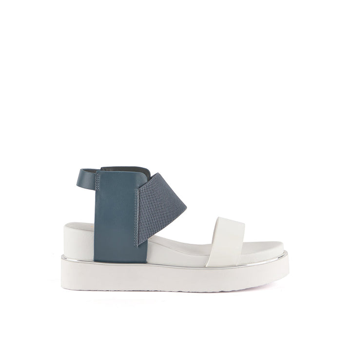 rico sandal deep blue outside view