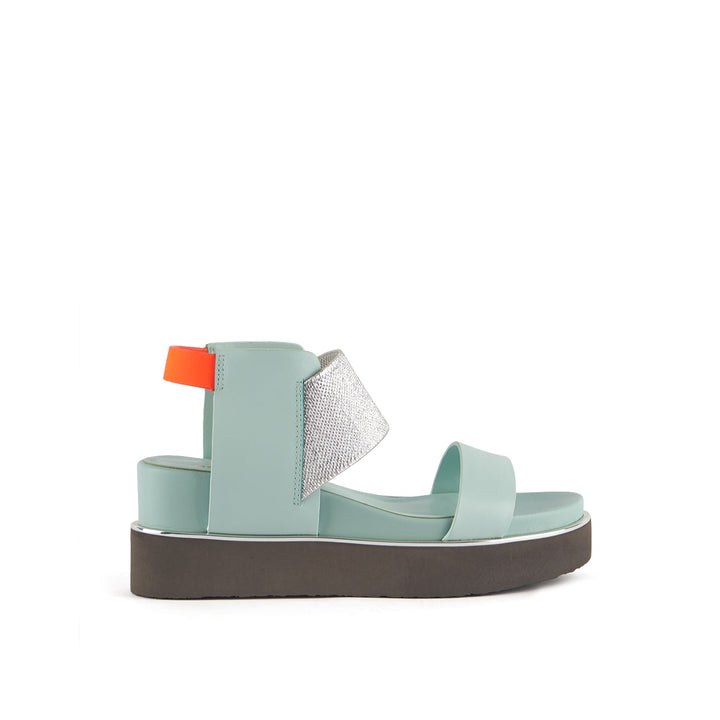 rico sandal fresh mint outside view