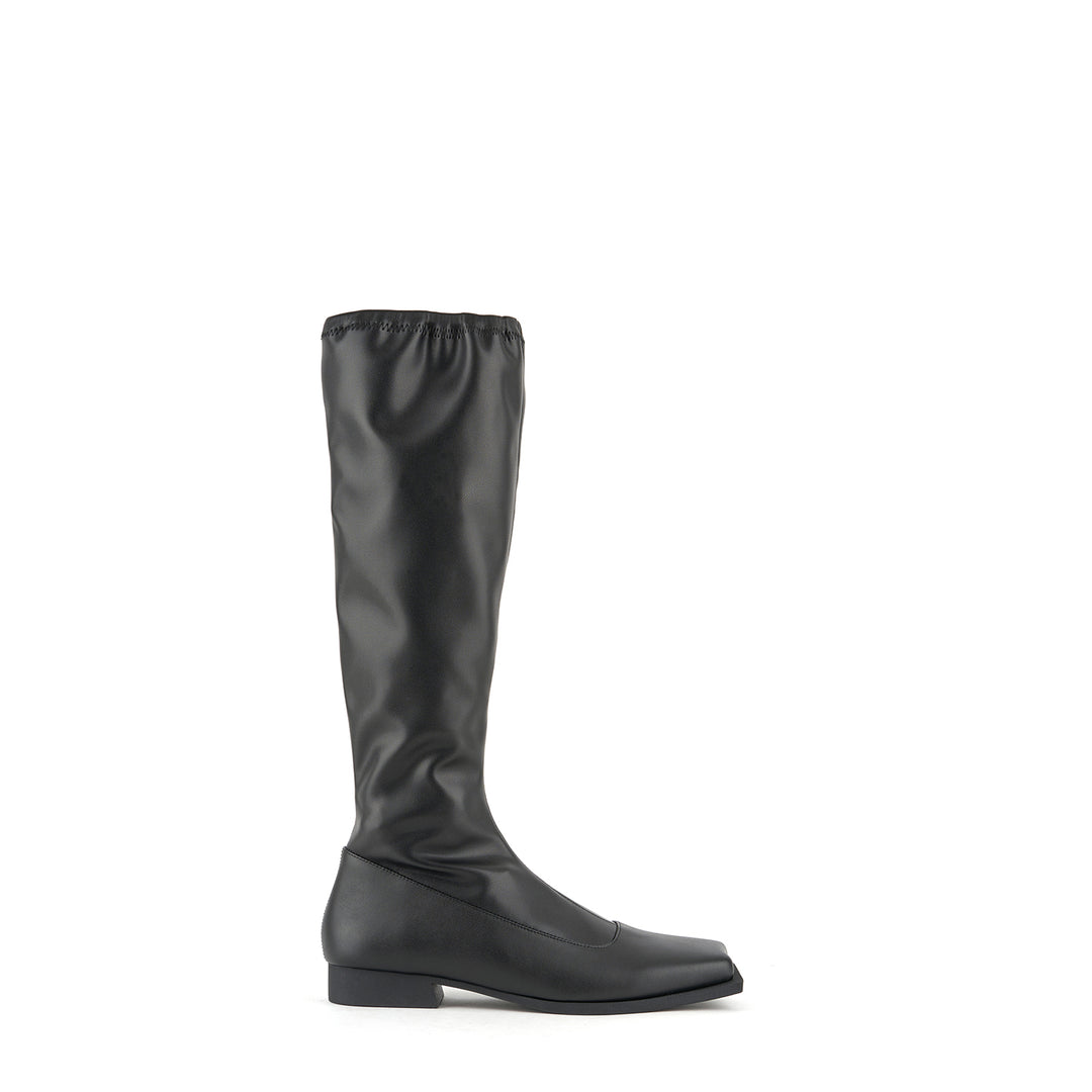stem long boot black outside view