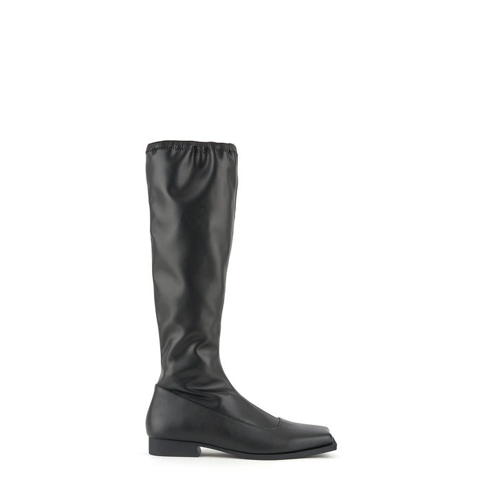 stem long boot black outside view