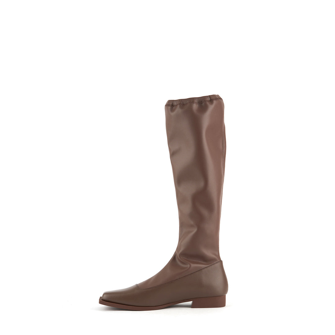stem long boot brown inside view