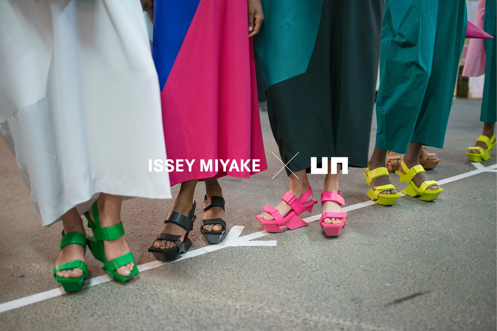 ISSEY MIYAKE X UN SHOE PROJECTS THROUGHOUT THE YEARS