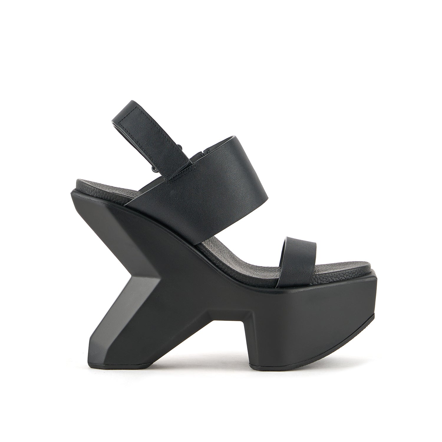 UNITED NUDE ブラックレザーサンダル Boulder Sandal – United Nude