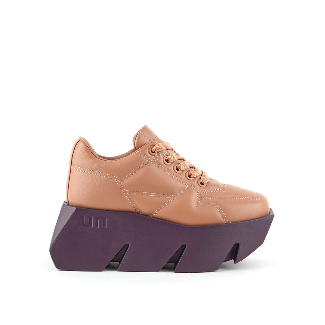 bull puffy sneaker taupe mix 1 outside