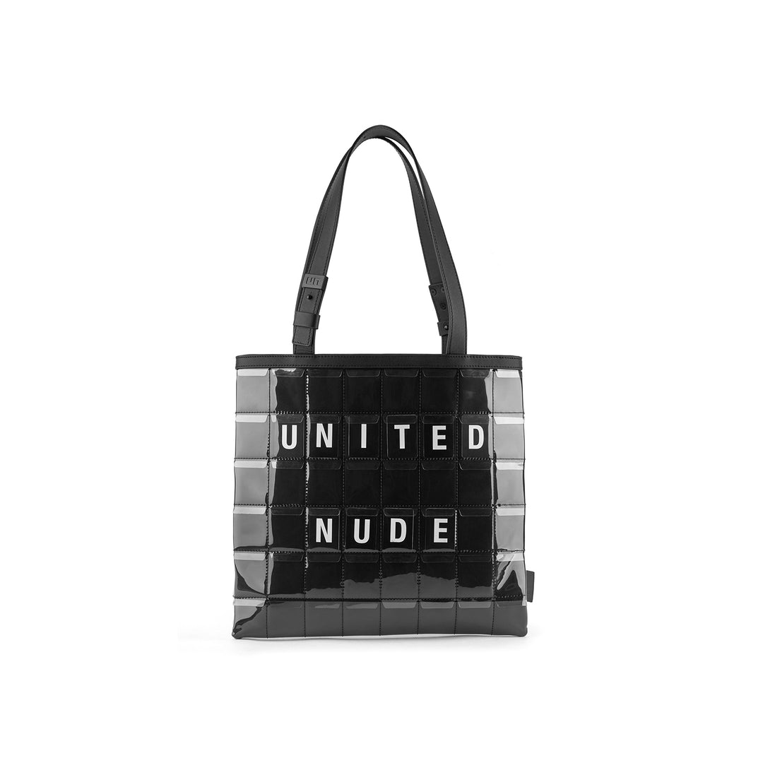 bulletin tote black inside view
