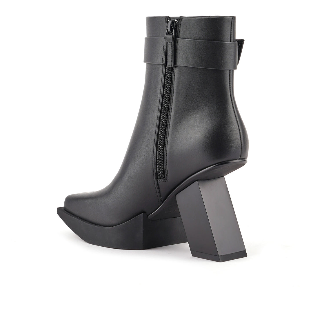 construct bootie hi black 4 angle in