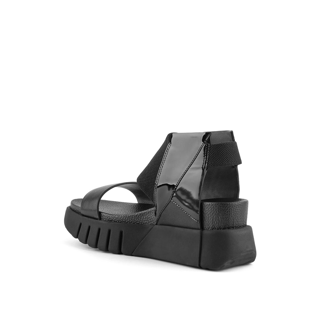delta 3d sandal black 4 angle in