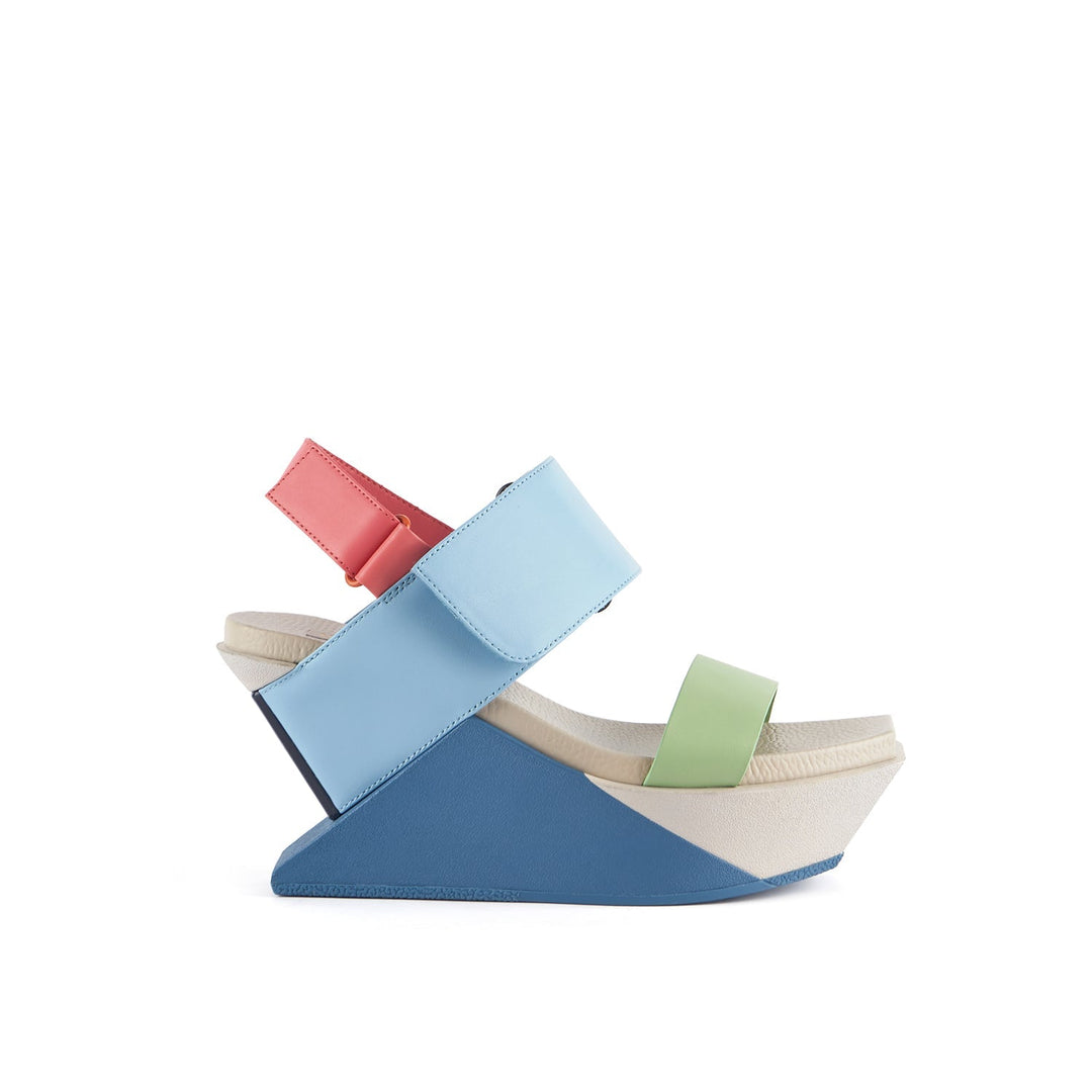 delta wedge sandal summer outside view