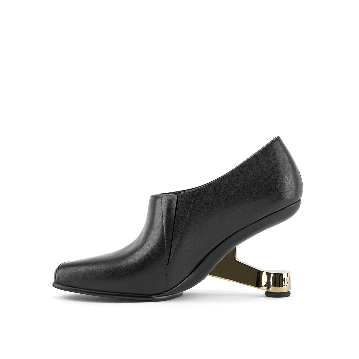 【未使用】UNITED NUDE ブラックブーティ イームズ UNITEDNUDEユナイテッドヌード☆定番EamzイームズレザーパンプスBLK