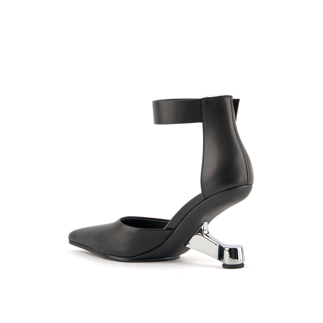 eamz dorsey black silver 4 angle in view