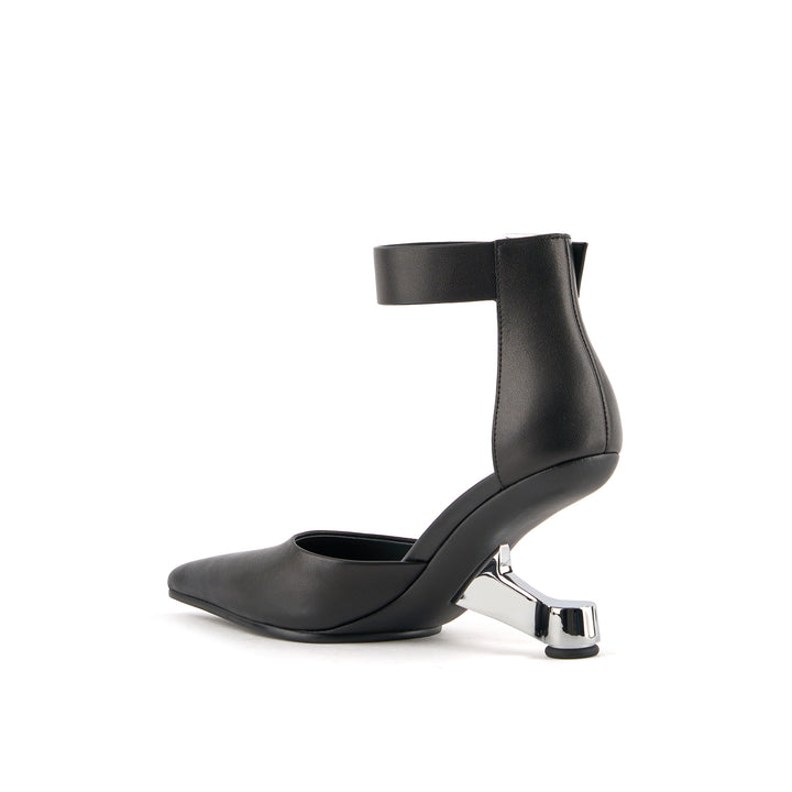 eamz dorsey black silver 4 angle in view