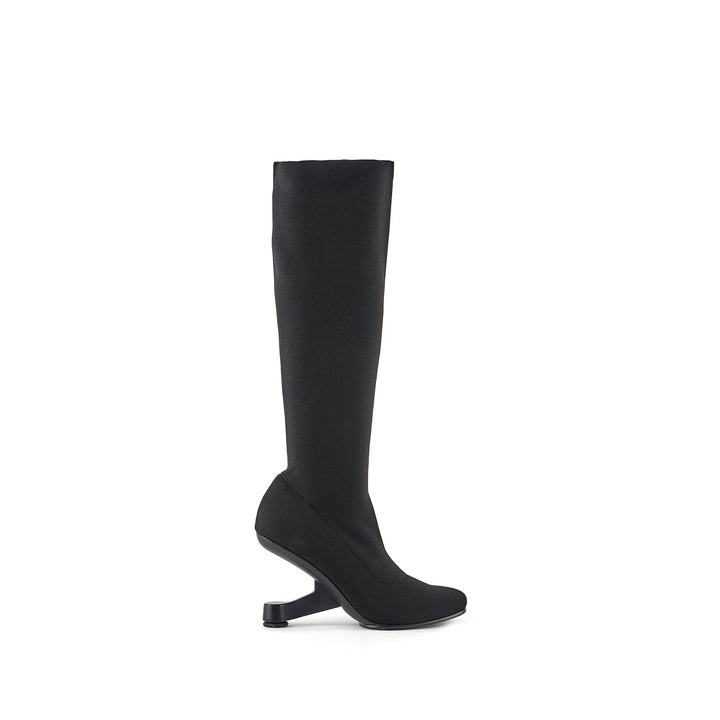 eamz sock boot black 1 outside view