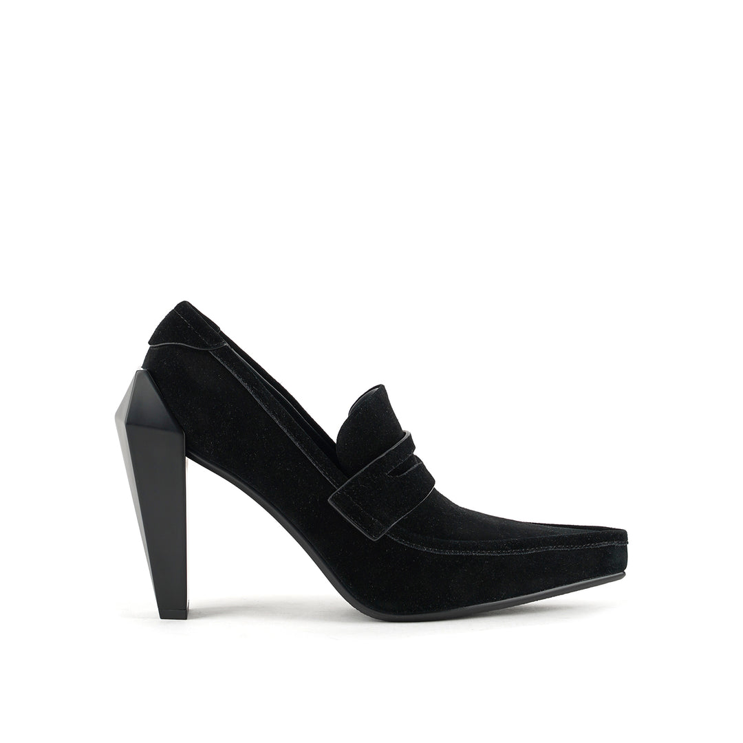 gem loafer hi black ii 1 outside view