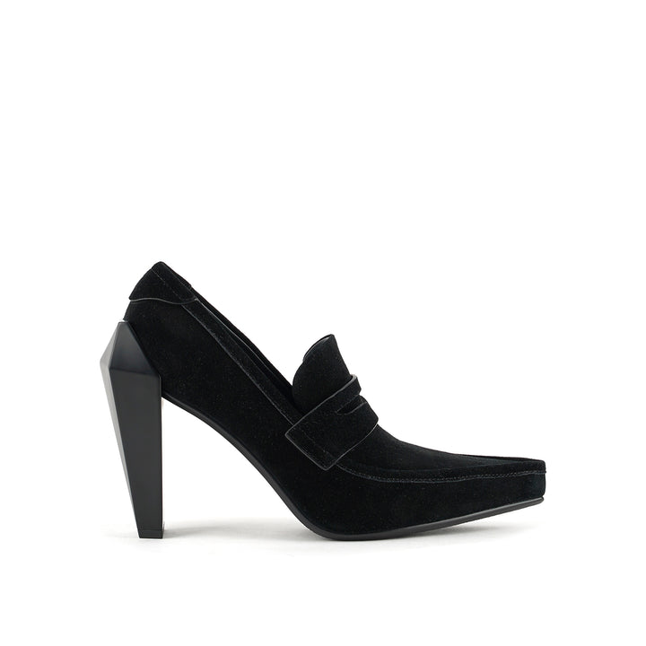 gem loafer hi black ii 1 outside view