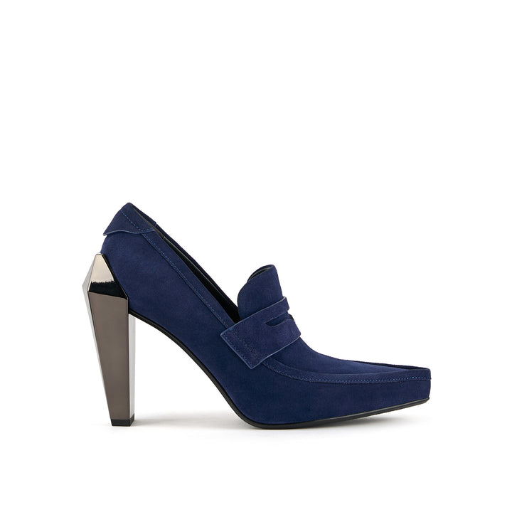 gem loafer hi midnight blue 1 outside view