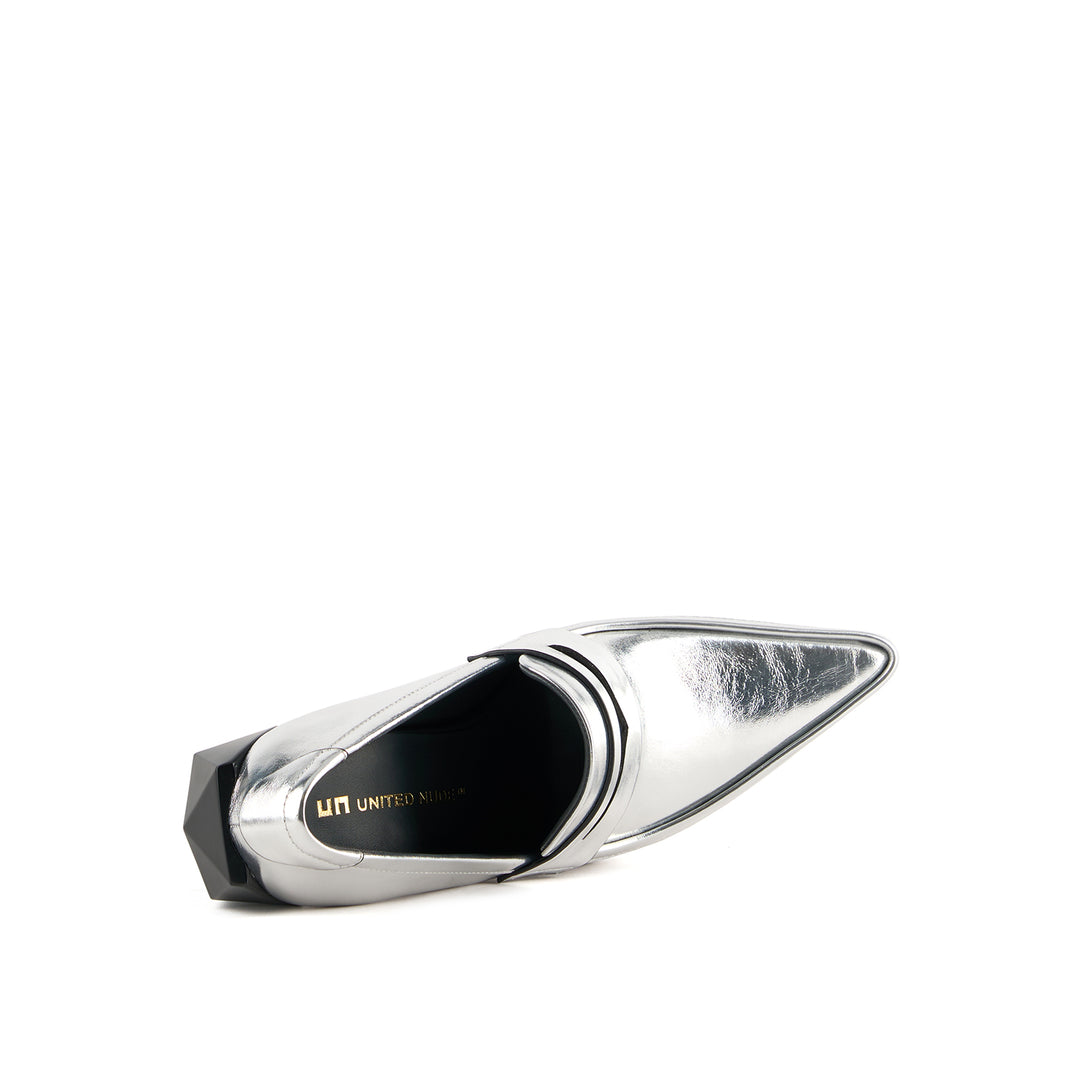 gem loafer hi silver 5 top view