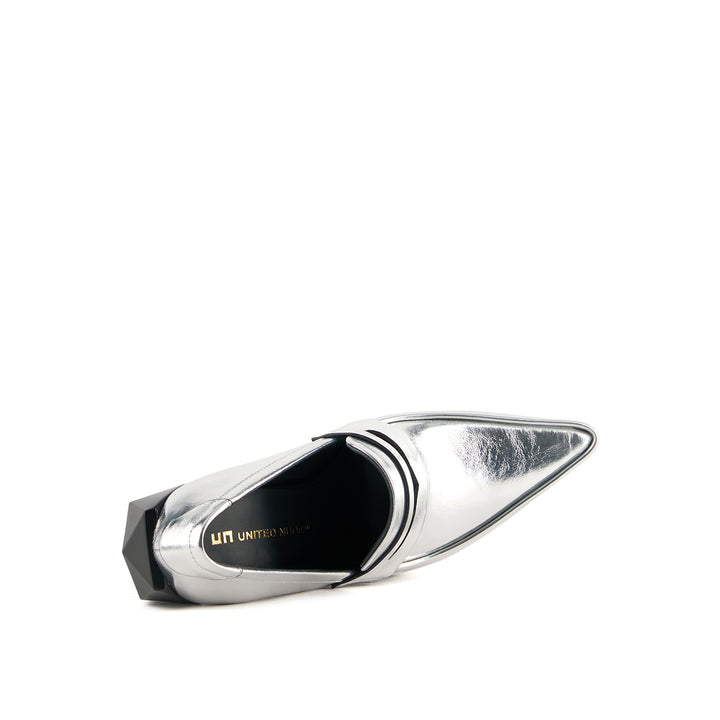gem loafer hi silver 5 top view