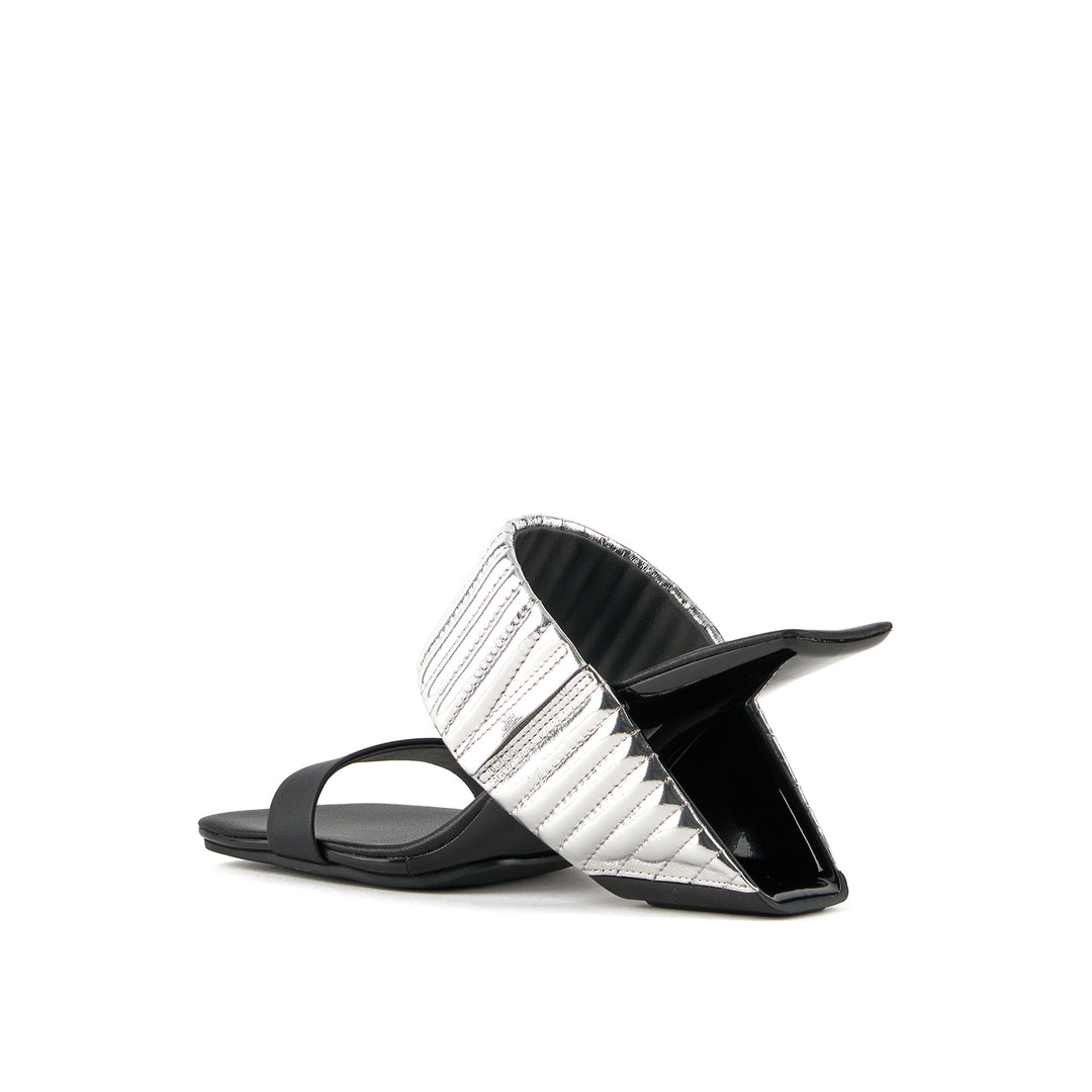 loop hi silver puffier 4 angle in