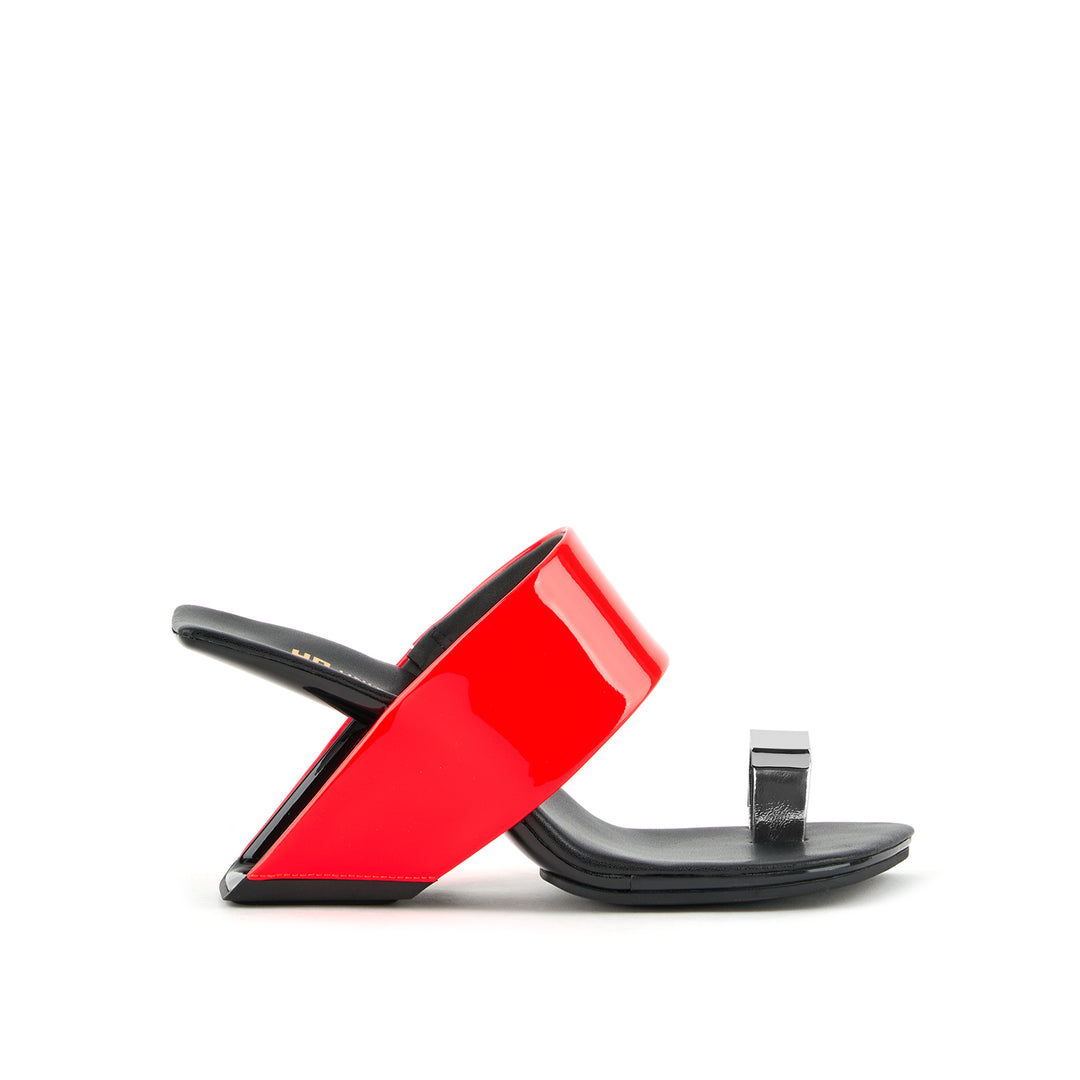 loop toe hi cube ring fluo red 1 outside