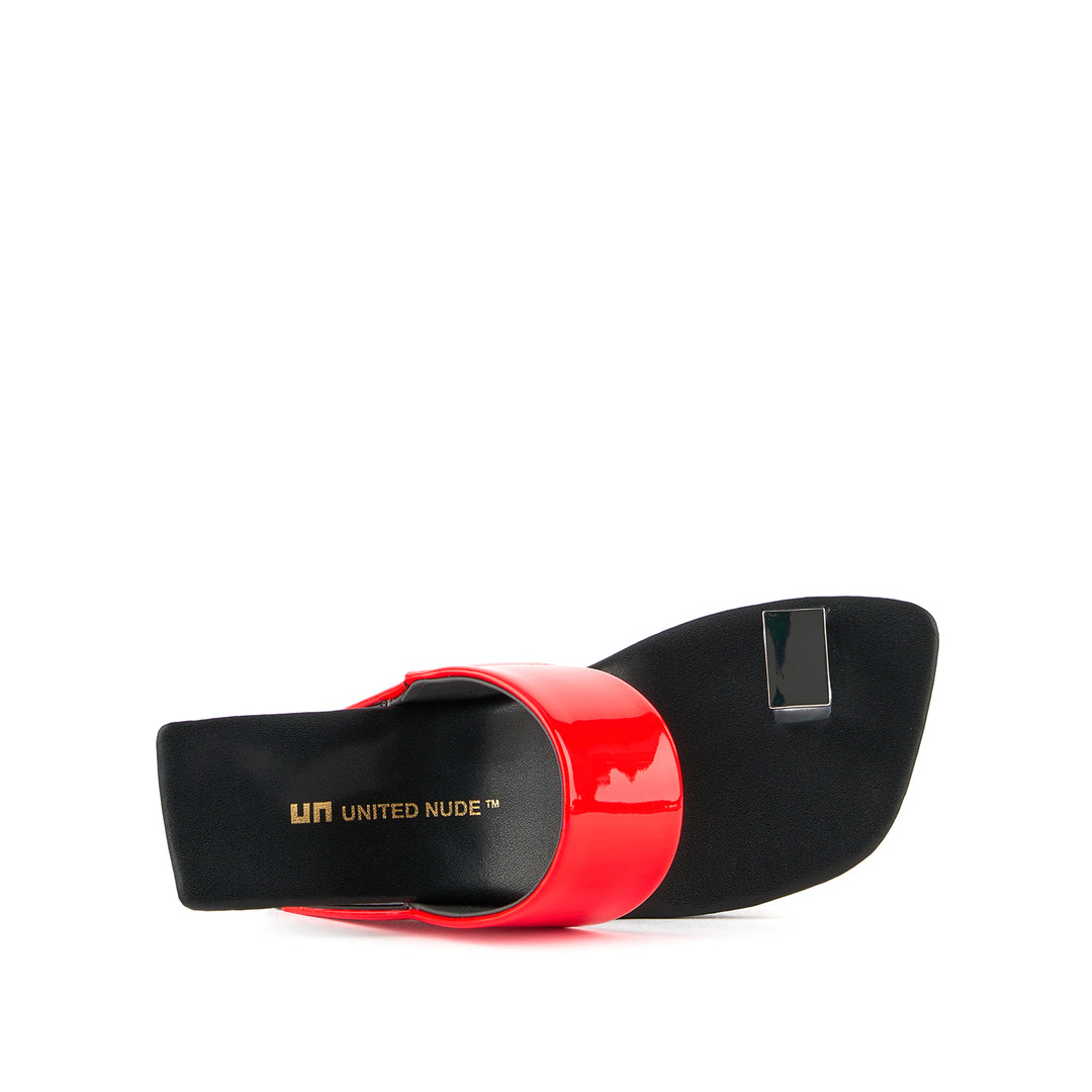 loop toe hi cube ring fluo red 5 top