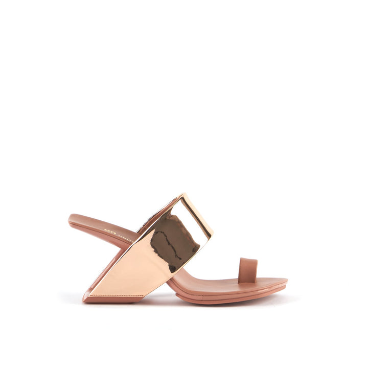 loop toe hi rose gold outside view