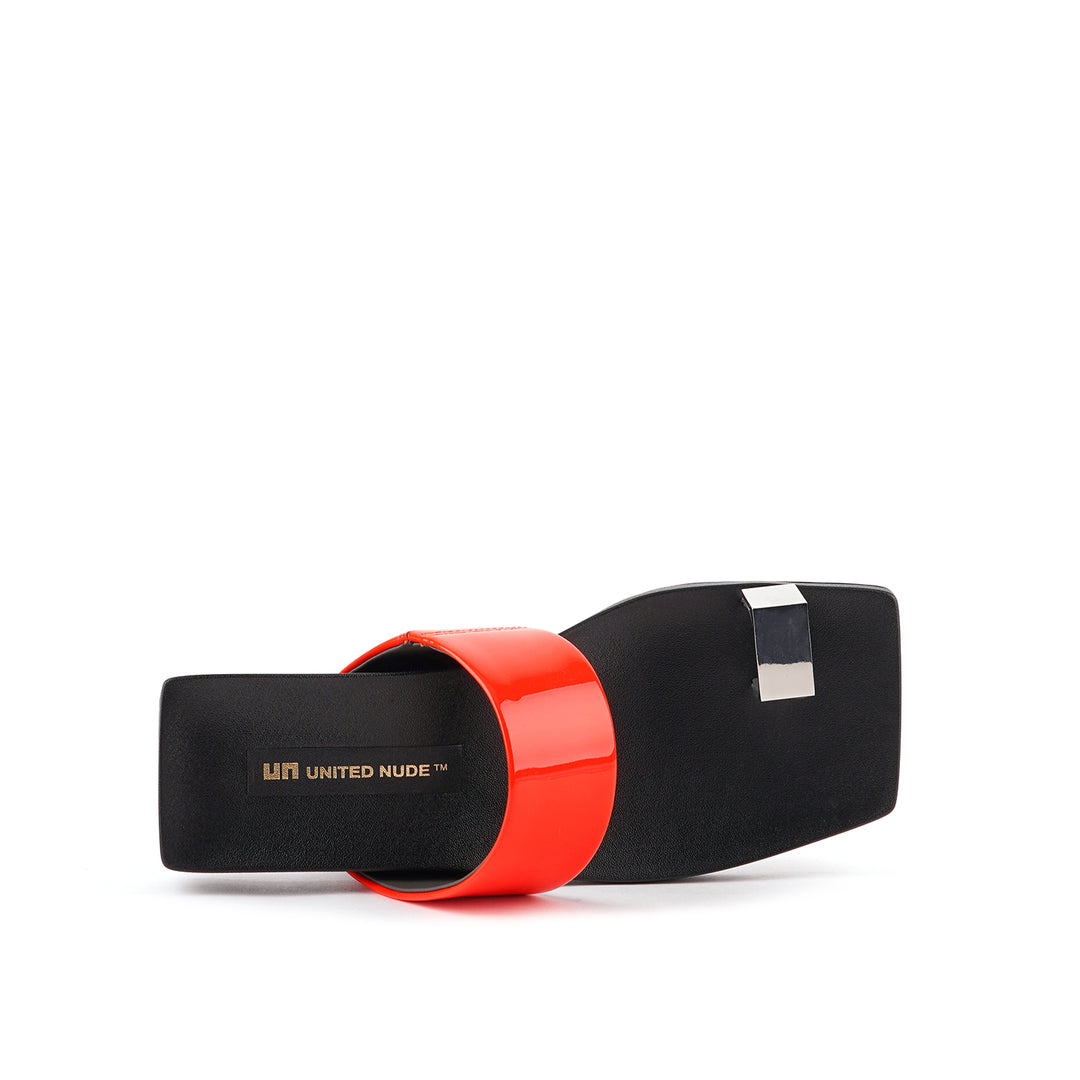 loop toe lo cube ring fluo red 5 top