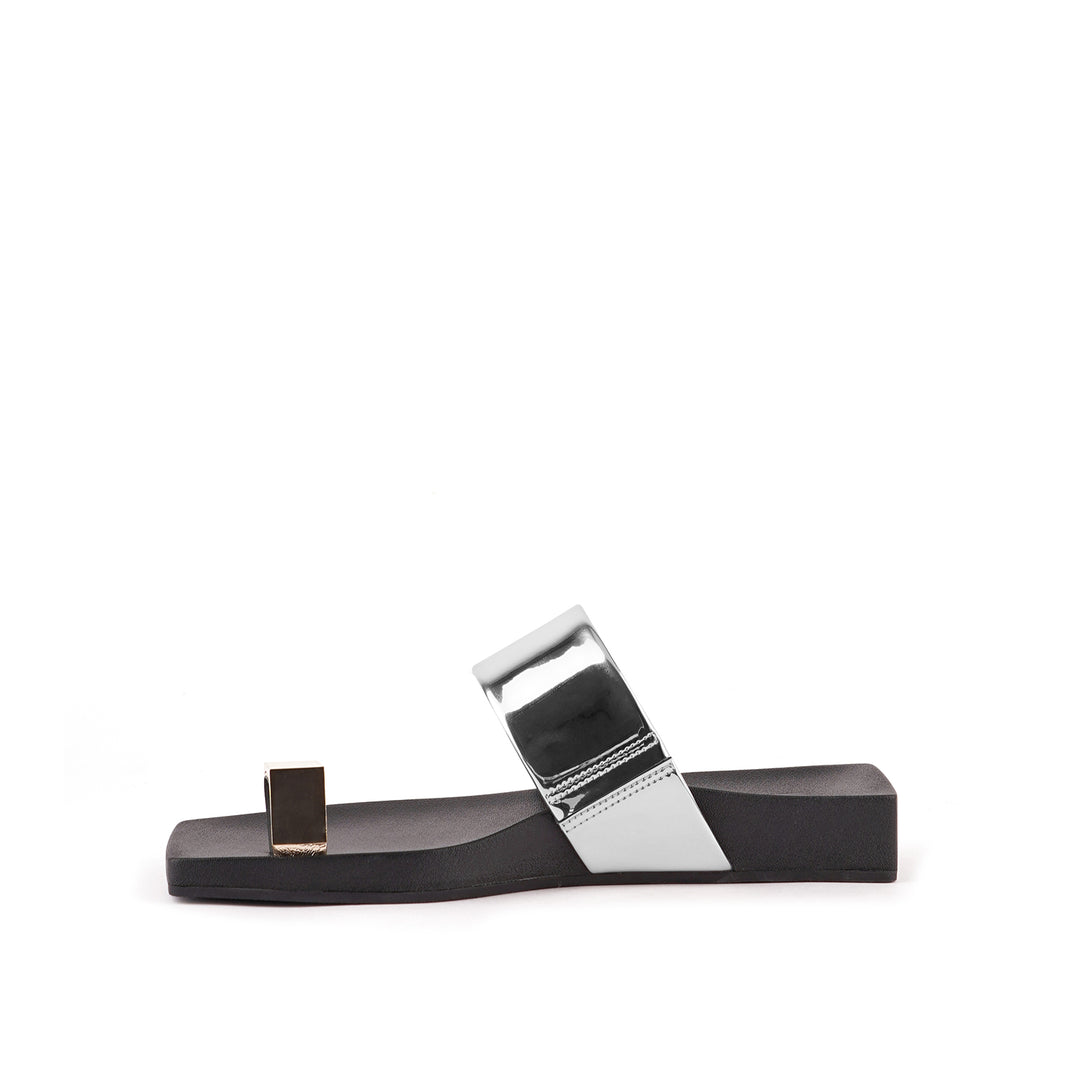 loop toe lo cube ring silver 3 inside