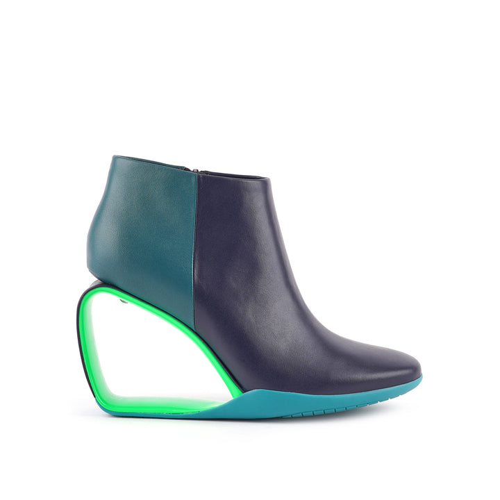 mobius ankle bootie hi teal mix 1 outside
