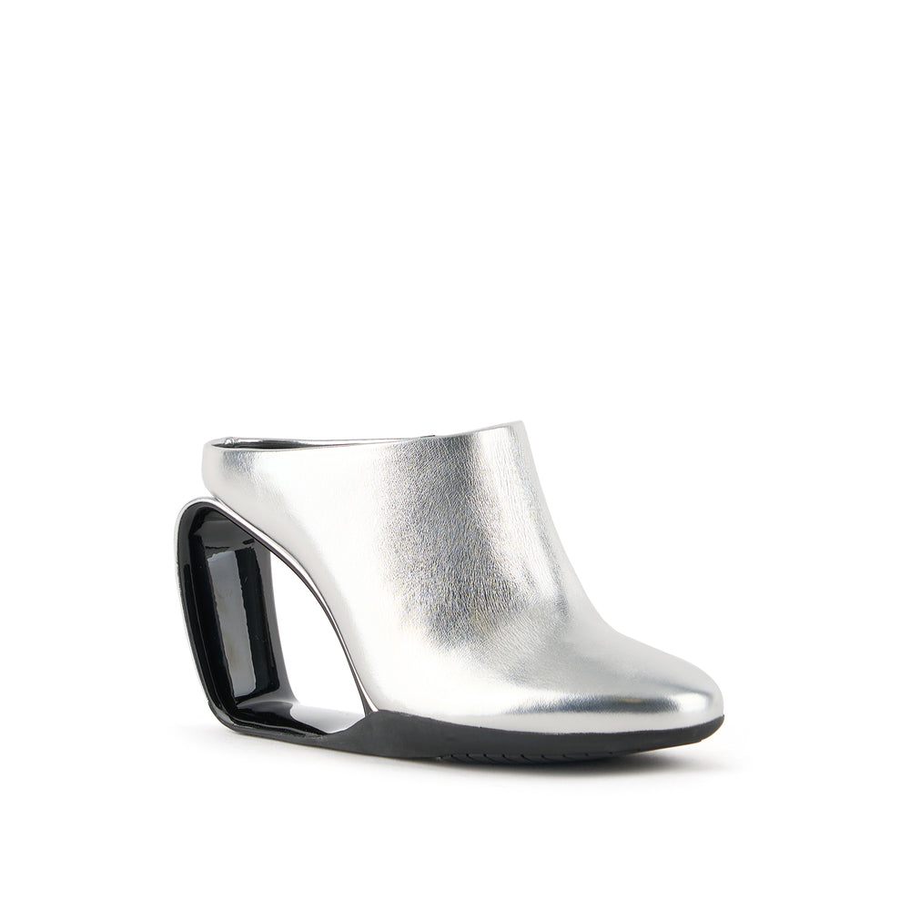 mobius mule hi silver 2 angle out view