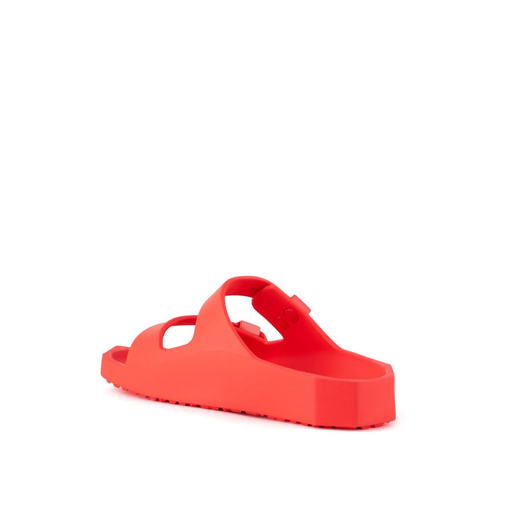 moses mens neon red 4 angle in view