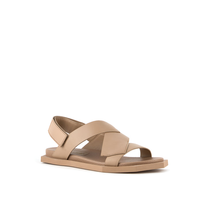 poly straps lo unisex l timeless taupe 2 angle out