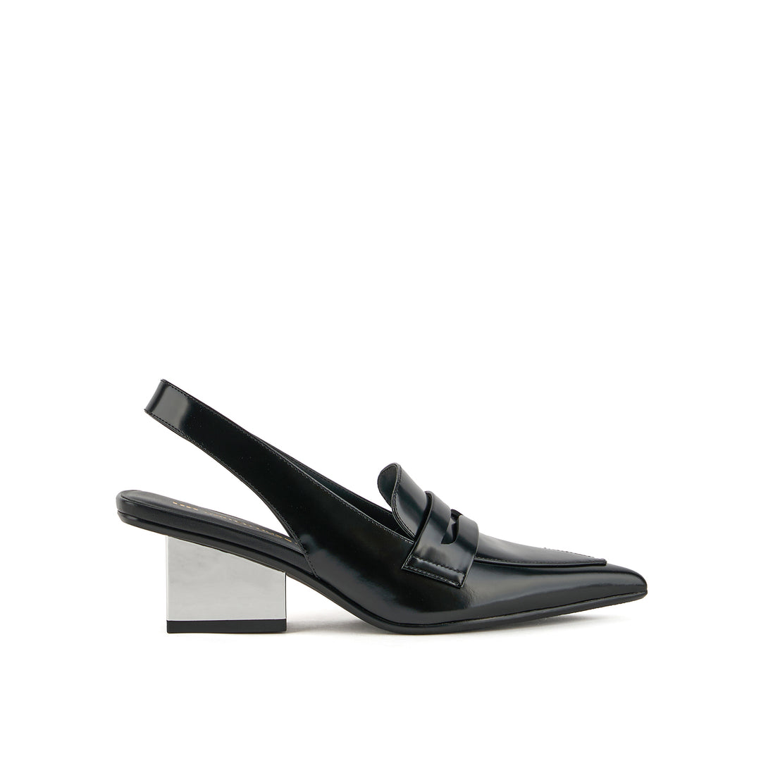 raila loafer mid black 1 outside