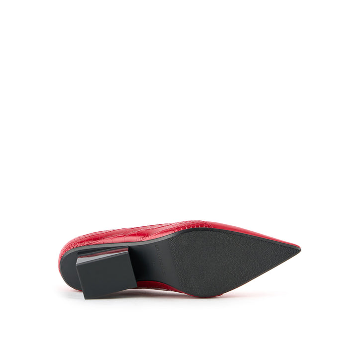 raila pump crimson 6 bottom view