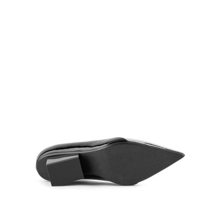 raila pump silver black 6 bottom view