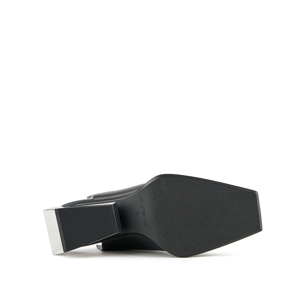 ricky mule mid black 6 bottom view